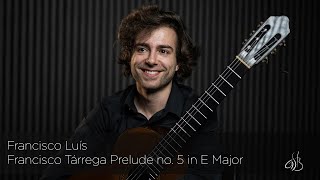 Francisco Tárrega Prelude no. 5 in E Major / Francisco Luís / Guitar Antonius Müller