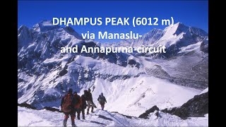 DHAMPUS PEAK (6012 m) via Manaslu- and Annapurna circuit