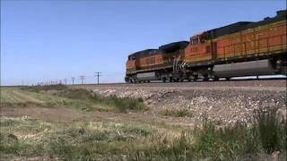 BNSF 1098 Leading a Hot Z Train