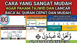 BELAJAR MENGAJI ALQURAN DAN TAJWID - DENGAN CARA YANG SANGAT MUDAH