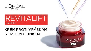 Revitalift Laser X3: Krém proti vráskám