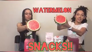 ANOTHER MEAL: WATERMELON SNACKS AND BURPING!