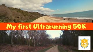 Ultrarunning 50k-Bournemouth beach and New forest national park