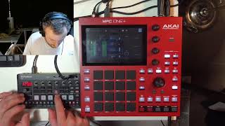 making beats with the p6 going through the mpc one+