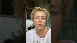 Sharon Stone in Instagram live