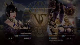 SOULCALIBUR 6 - CONTEBLOKEN (Rage Quitter hahaha - Cassandra) vs Gab_LuanBR (Astaroth)