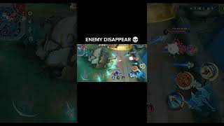 ENEMY DISAPPEAR 💀 #mobilelegends #mlbb #gusion