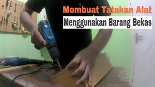 Membuat tatakan dari bahan bekas