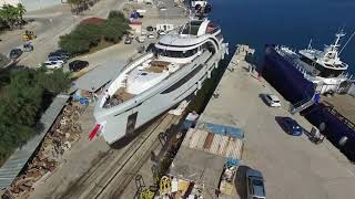 Mayra Yachts Launch  Euphoria 50m superyacht