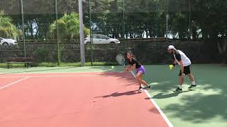 Tennis drills for body weight transfer 🎾