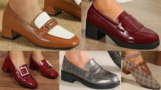 2024 VERY COMFORTABLE OFFICE STYLE SHOES DESIGNS FOR WOMEN LATEST CASUAL WEAR SOFT SHOES COLLECTION