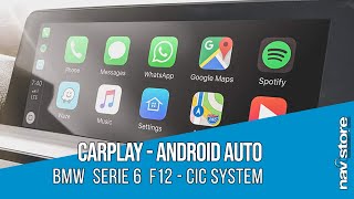 Carplay & Android Auto Interface, Mirrorlink Integration BMW CIC