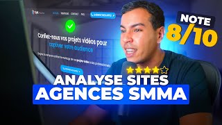 SMMA - J'analyse Vos Agences SMMA (Audit - Structure - Services - CTA)