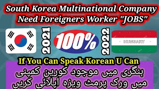 Korea Multinational Companies Need Foreign Workers for Jobs in Hungary: How to Apply with Advisor"