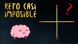 Juego con cerillas 🧠 Reto mental casi imposible