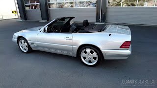 2000 Mercedes Benz SL 320 Walkaround & Sound (short version)