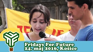 Fridays For Future Košice 24. máj 2019