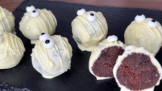 Cake Pops – Десерт на Хеллоуин |Как красиво подать пирожное из доступных продуктов