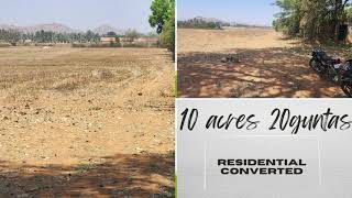 10 acres 20guntas Outrate Sale at near Nandi Upachar Devanahalli