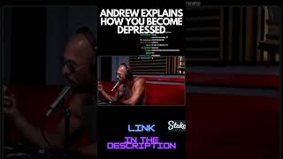 ANDREW EXPLAINS HOW YOU BECOME DEPRESSED #shorts #andrewtate