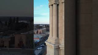 City Tour via Drone | Downtown City Center, Lethbridge, Alberta, Canada #dronecanada