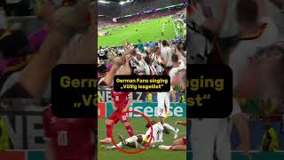 German Fans singing „völlig losgelöst“…🎶🇩🇪#shorts#football#shortsvideo