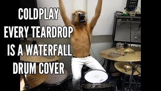 A HORSE PLAYING DRUMS?! - Coldplay Every Teardrop Is a Waterfall - Drum cover