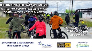 Rethinking the Way We Move: Active Transport for Wellness, Community, and the Planet | E&S TAG