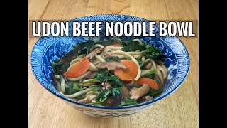 UDON BEEF NOODLE BOWL