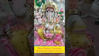 Lord Ganesha Marble Murti 2'Feet Manufacturing in Baranagar #shorts #youtubeshorts #trending #reel