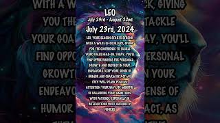 July 23rd, 2024 #leohoroscope #dailyhoroscope  #dailyastrologyhoroscope #zodiac  #zodiacuniverse