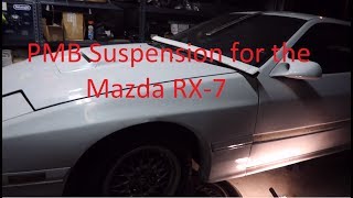 Mazda RX-7 FC suspension | PMB Sub frame camber arm, trailing arm camber links