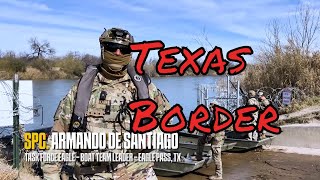 Texas National Guard Boat Operators Protect Border