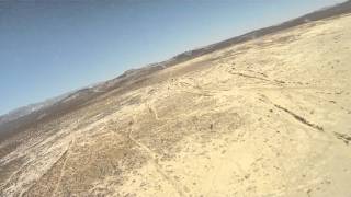 Flying over Soggy Dry Lake Bed  10/April/2011