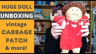 Old Doll Donation Unboxing - Vintage Cabbage Patch | German | French | Ceramic Dolls