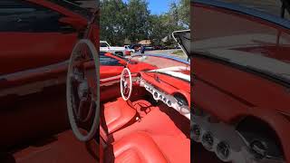 1954 Chevrolet Corvette. Beef 'O' Brady's cruise in. #classiccars #chevrolet #corvette #convertible