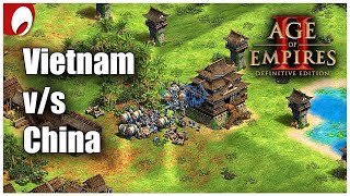 Vietnamese vs Chinese | Age of Empires 2 Definitive Edition