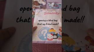 💖 #papercraft #papersquishy #blindbag #asmr #unboxing #sanrio