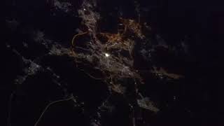 International Space Station to Makkah Madinah city//আন্তর্জাতিক মহাকাশ স্টেশন থেকে মক্কা মদিনা শহর।