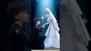 leer and guoguo new love story cartoon love status shorts #shorts #love #trending #viral #loveseries