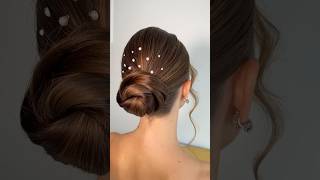 Туториал гладкого пучка #прически #гладкийпучок #туториалгладкийпучок #hair #hairstyle