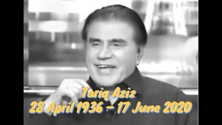 Tariq Aziz Ka Salam