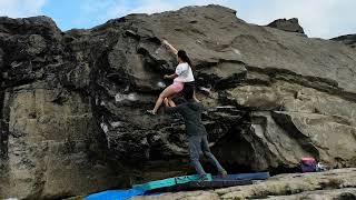 Maelstrom (7A+) - Doolin bouldering