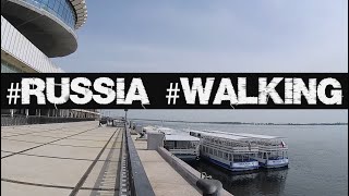 /Russia,​​ walking in Volgograd​​/ Утренняя прогулка на Центральной Набережной. Речпорт, г.Волгоград