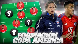 Hablando del posible 11 de la selección chilena y jugando clubes pro