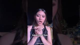 SRIDEVI MINTA NASI ?? | Bakso Rusuk Joss #shortvideo #kuliner #jajanan