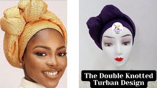 DIY: One Side Double Knotted Turban | DoliveB Krafties