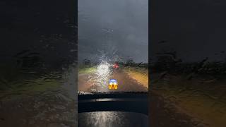 😱 #shorts #viral #travel #youtubeshorts #rain #lightningandthunder #italy #driving @KhoumisWorld