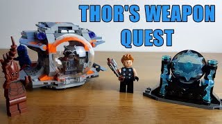 LEGO Marvel Super Heroes Thor's Weapon Quest (Set 76102) Speed Build