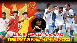 MUSUH TIMNAS INDONESIA ll terberat di piala Asia U20 2023